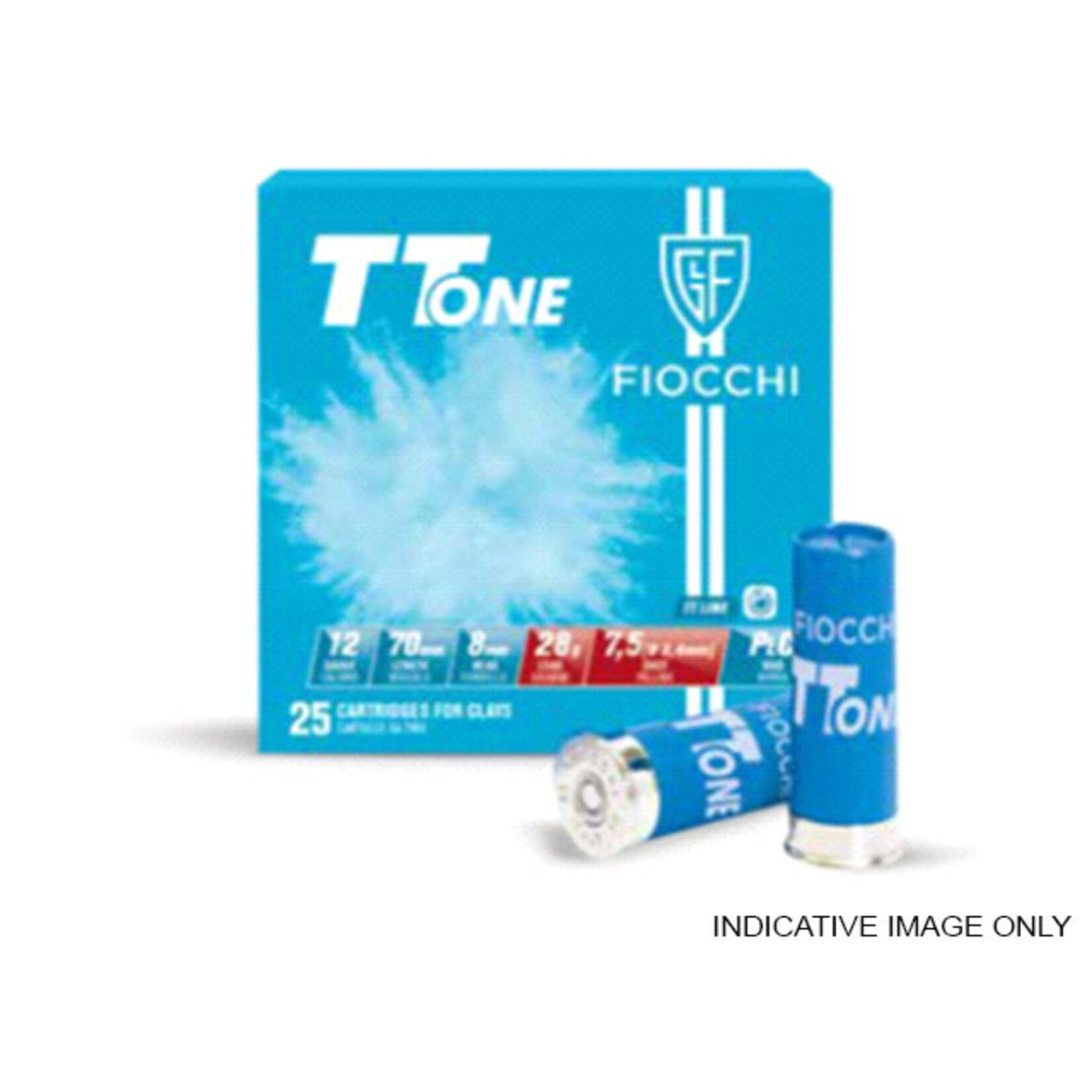 Fiocchi FIOCCHI TT ONE 12G 28GR 7.5 1300FPS  25 PACK