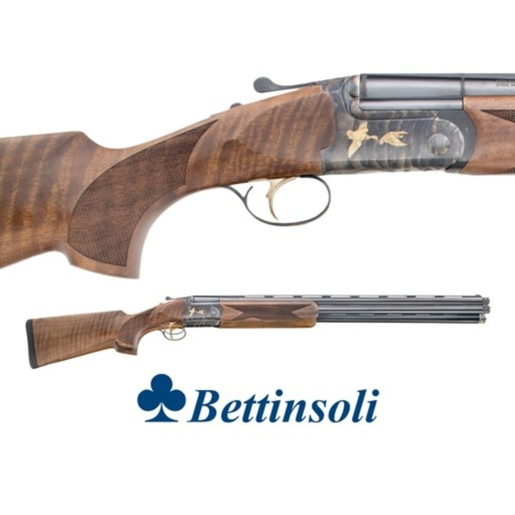Bettinsoli Bettinsoli EVO Double Barrel Under Over 12G Standard Right Hand 30"