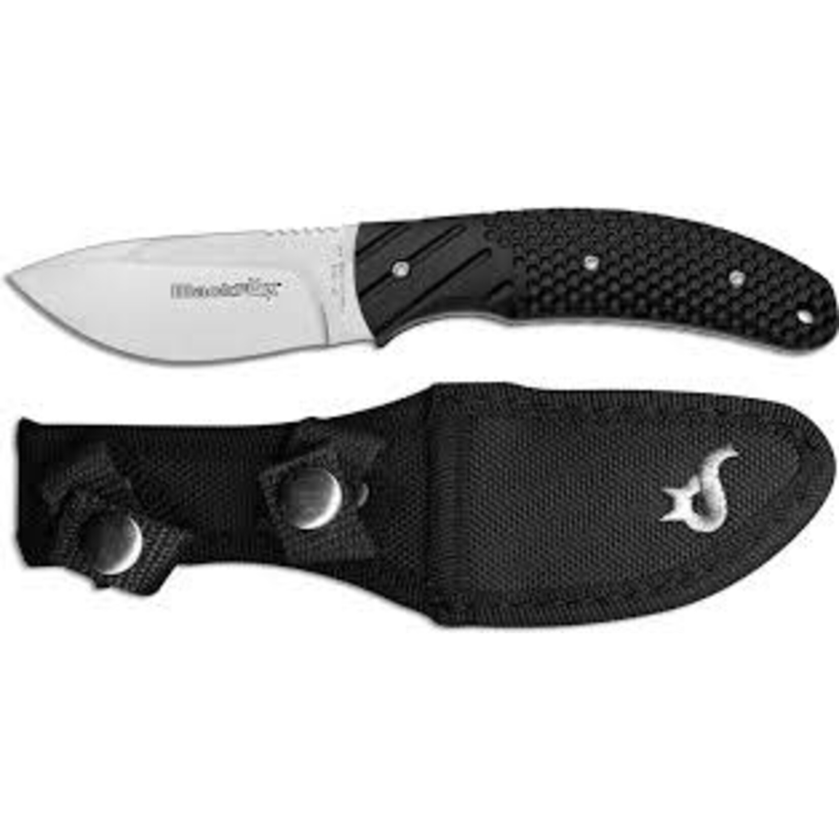 Fox Knives Black Fox Fix Handle Knife Black with sheath