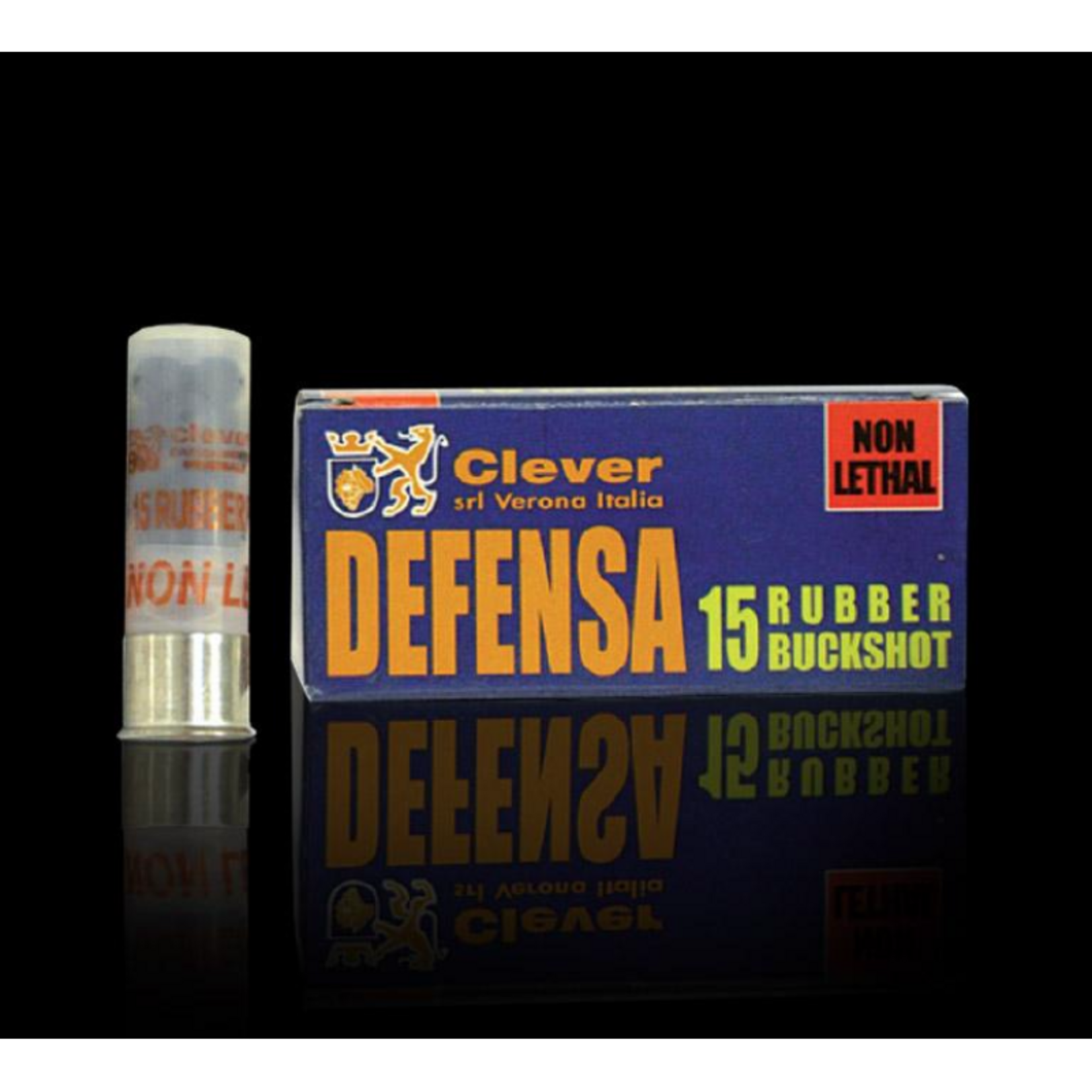 CLEVER Clever 12G Rubber Buckshot 10Pack