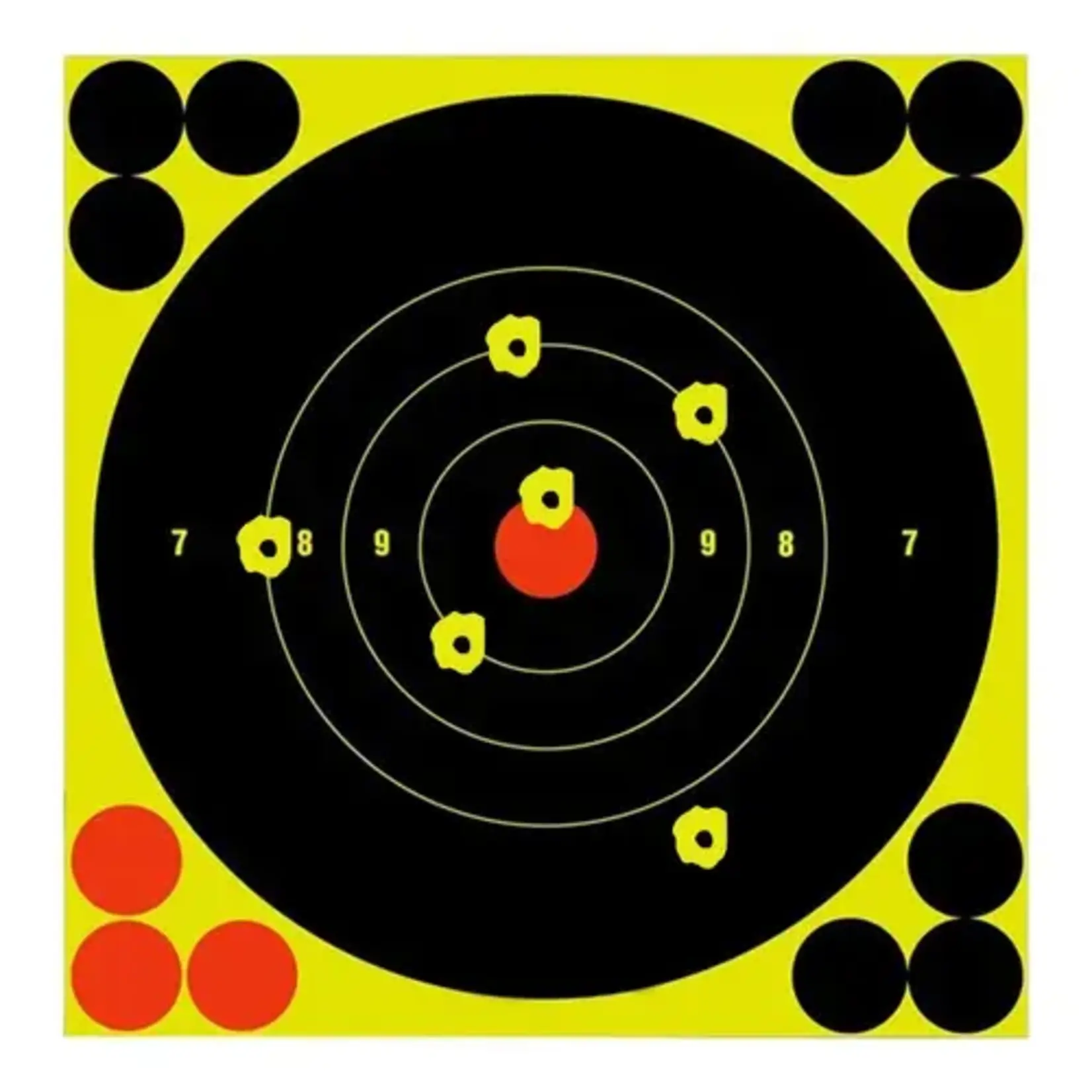 Bullseye Targets Splatter Targets 8inch Bullseye