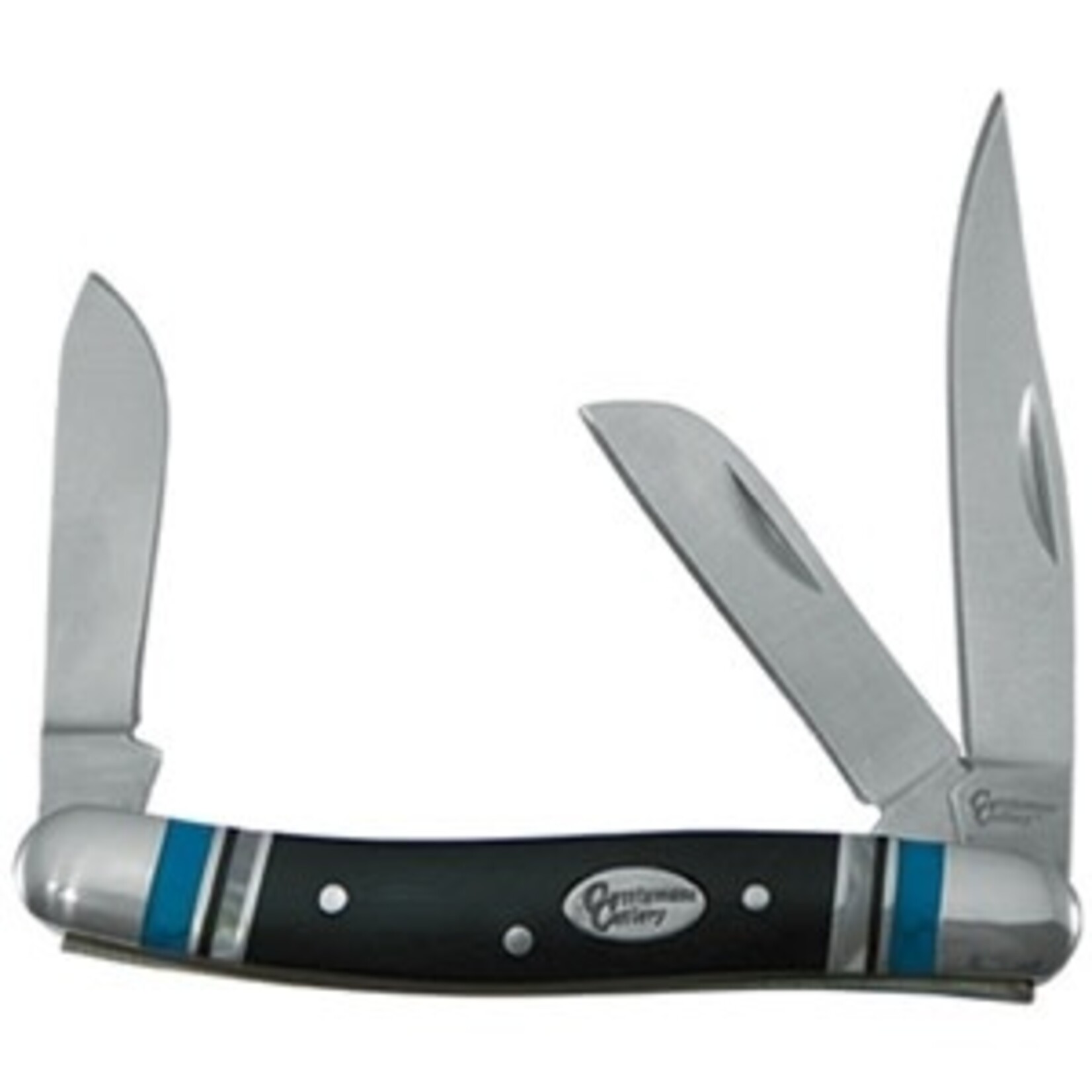 stockman Cheyenne Stockman Blue 3 blade