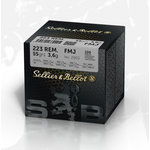 Sellier & Bellot Sellier & Bellot 223rem 55gr FMJ - 3300fps - 100 Pack