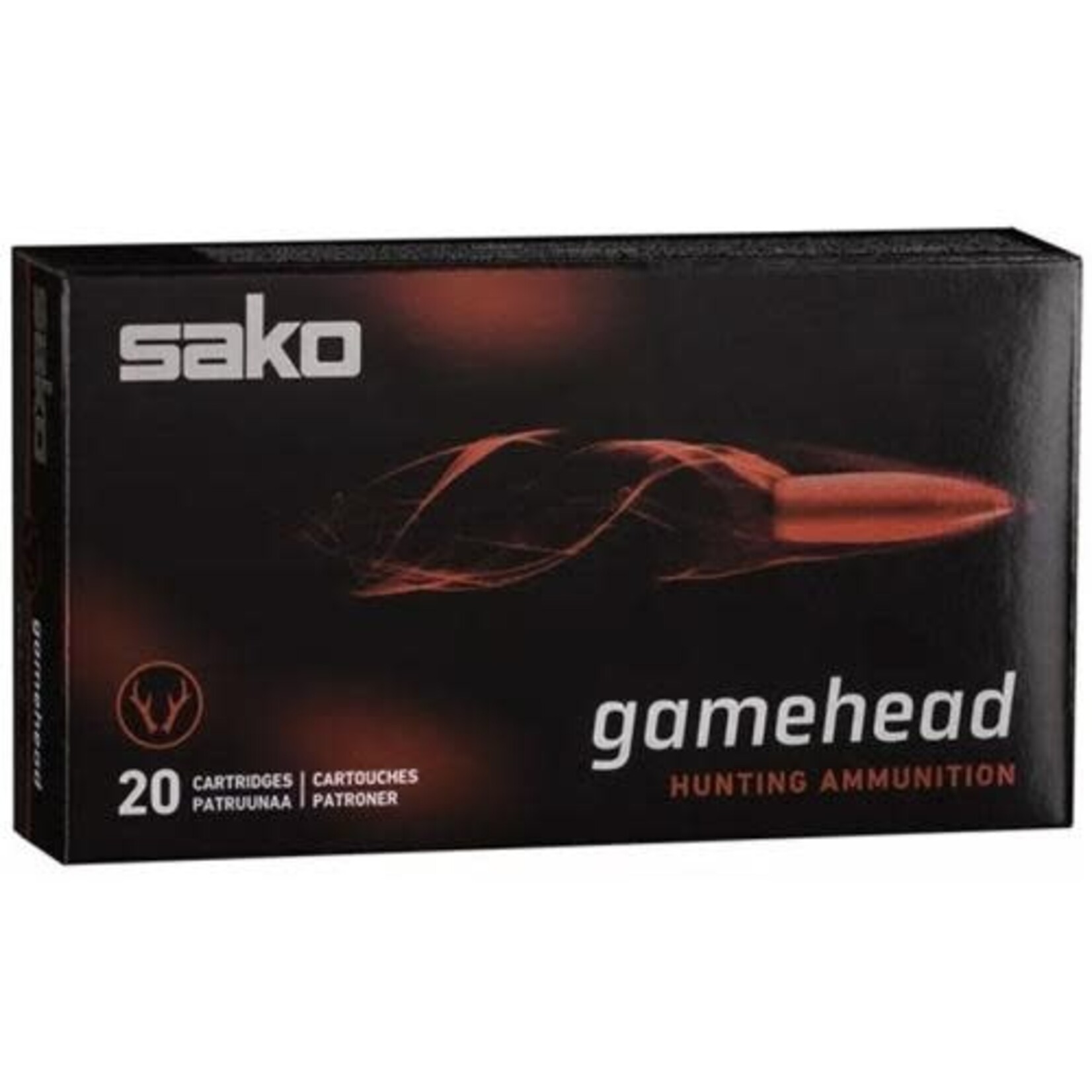 Sako Sako 222Rem 50gr Gamehead - 20 Pack
