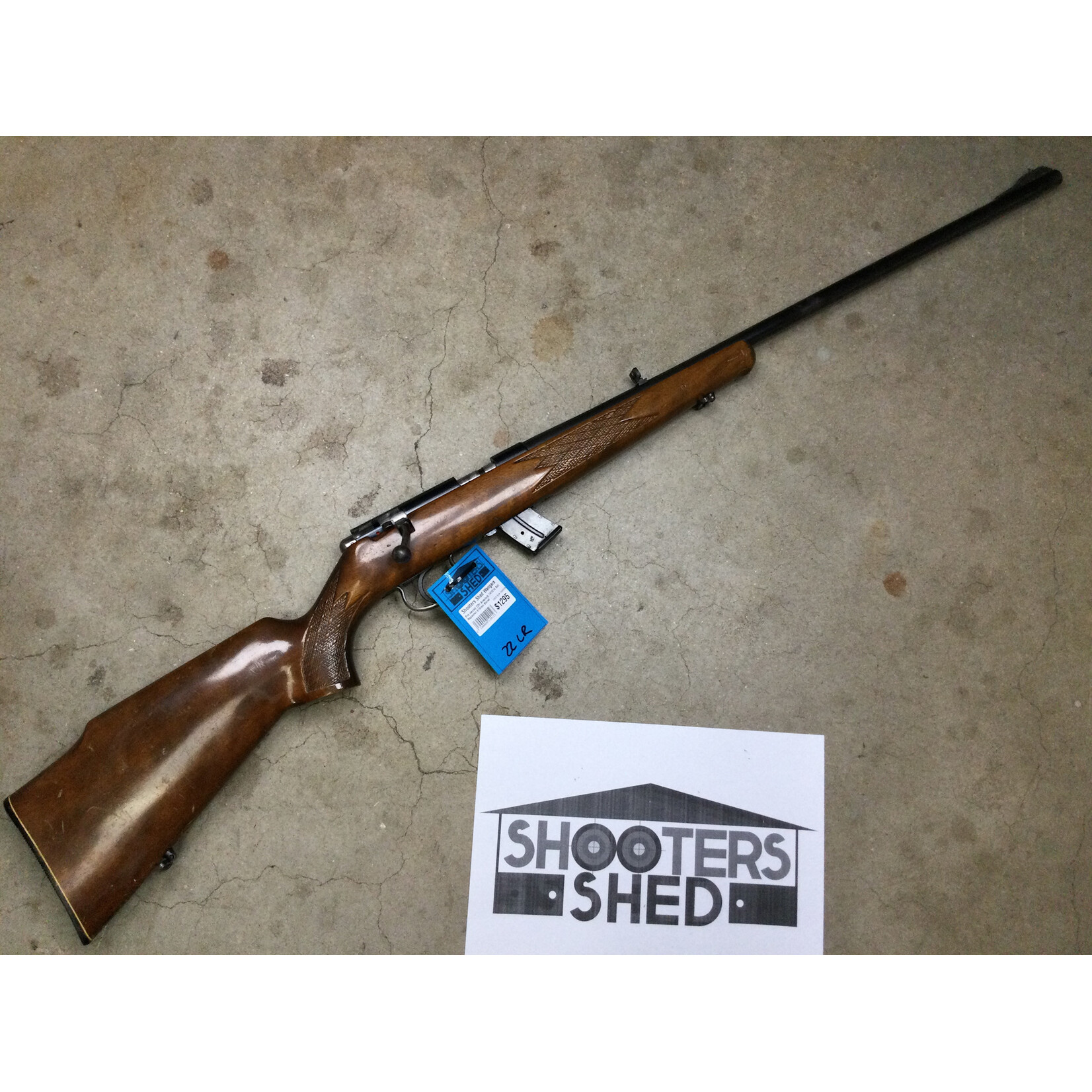 Anschutz Pre owned 22lr Anschutz 1415/16 Bolt Repeater 610mm Barrel
