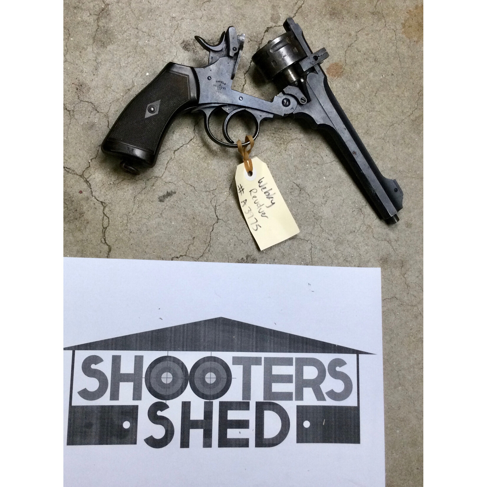 Webley & Scott Pre Owned 22lr Vintage Webley Revolver with Parker Hale Conversion 175mm - A3975