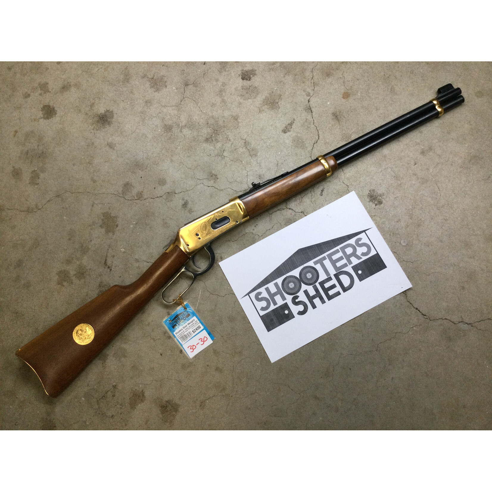 Winchester Pre Owned 30-30Win Winchester 1894 Klondike Gold Rush RLR 510mm (NFID F00008979)