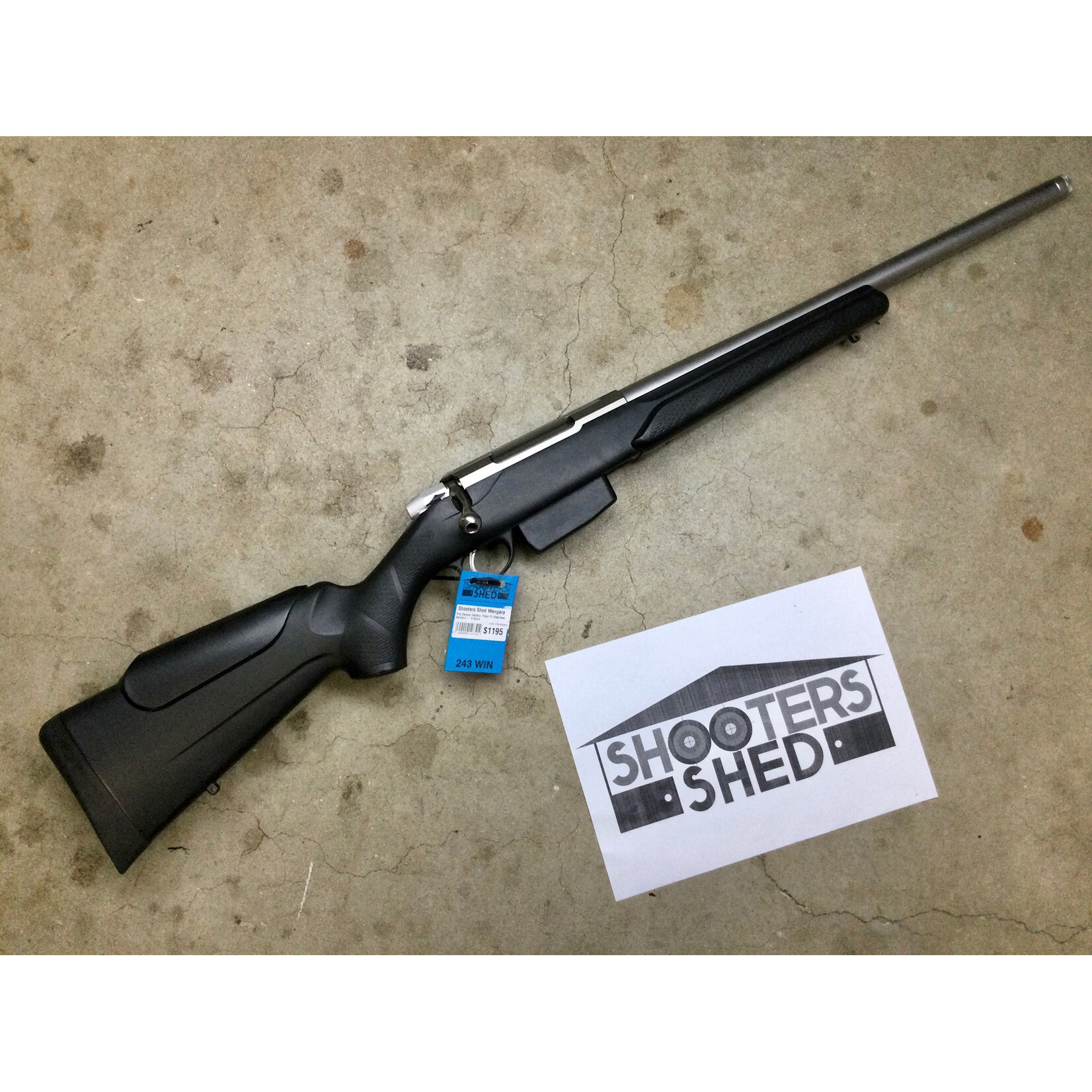 Tikka Pre Owned 243Win Tikka T3 Stainless Varmint - 510mm