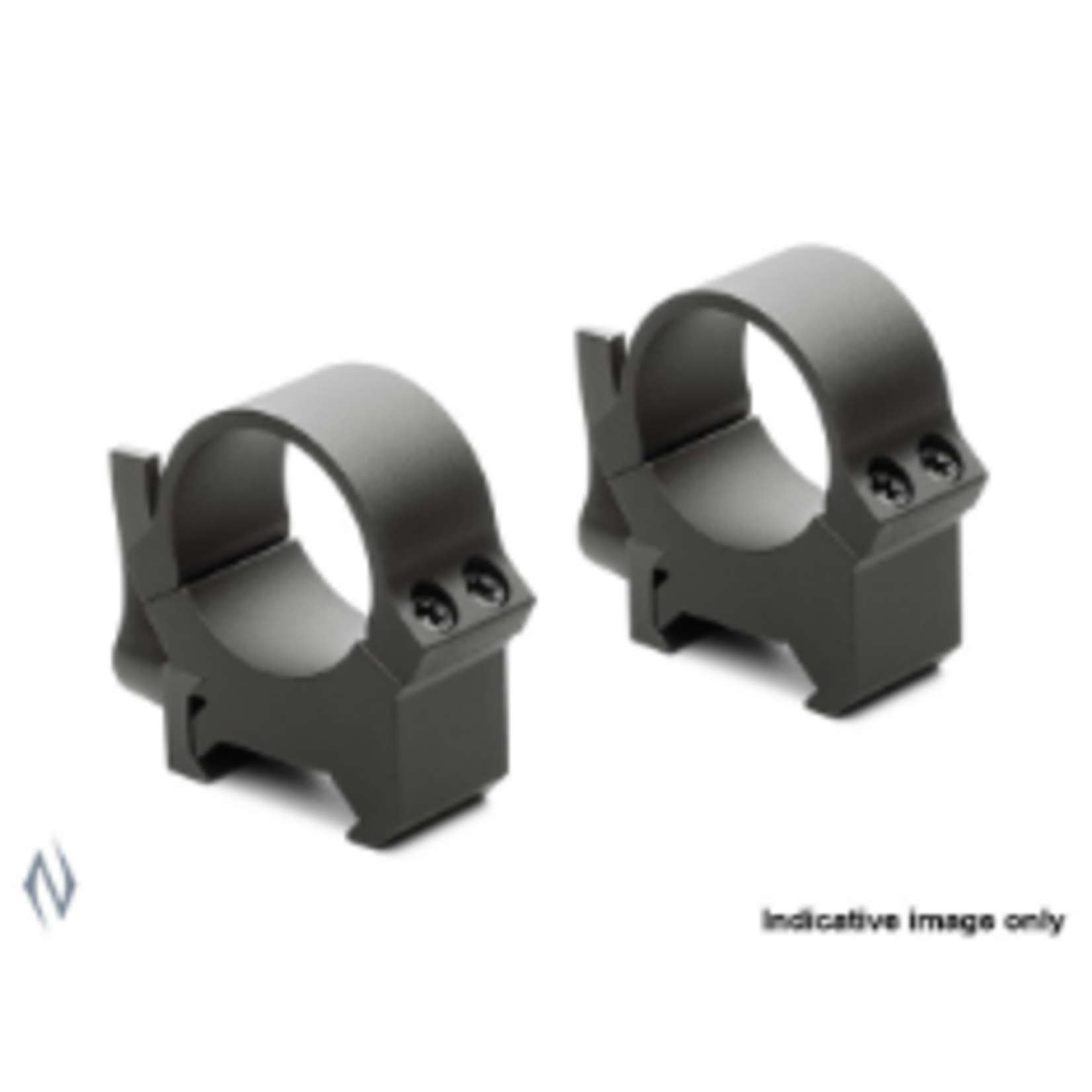Leupold Leupold QRW2 QD 1" Rings Low Gloss