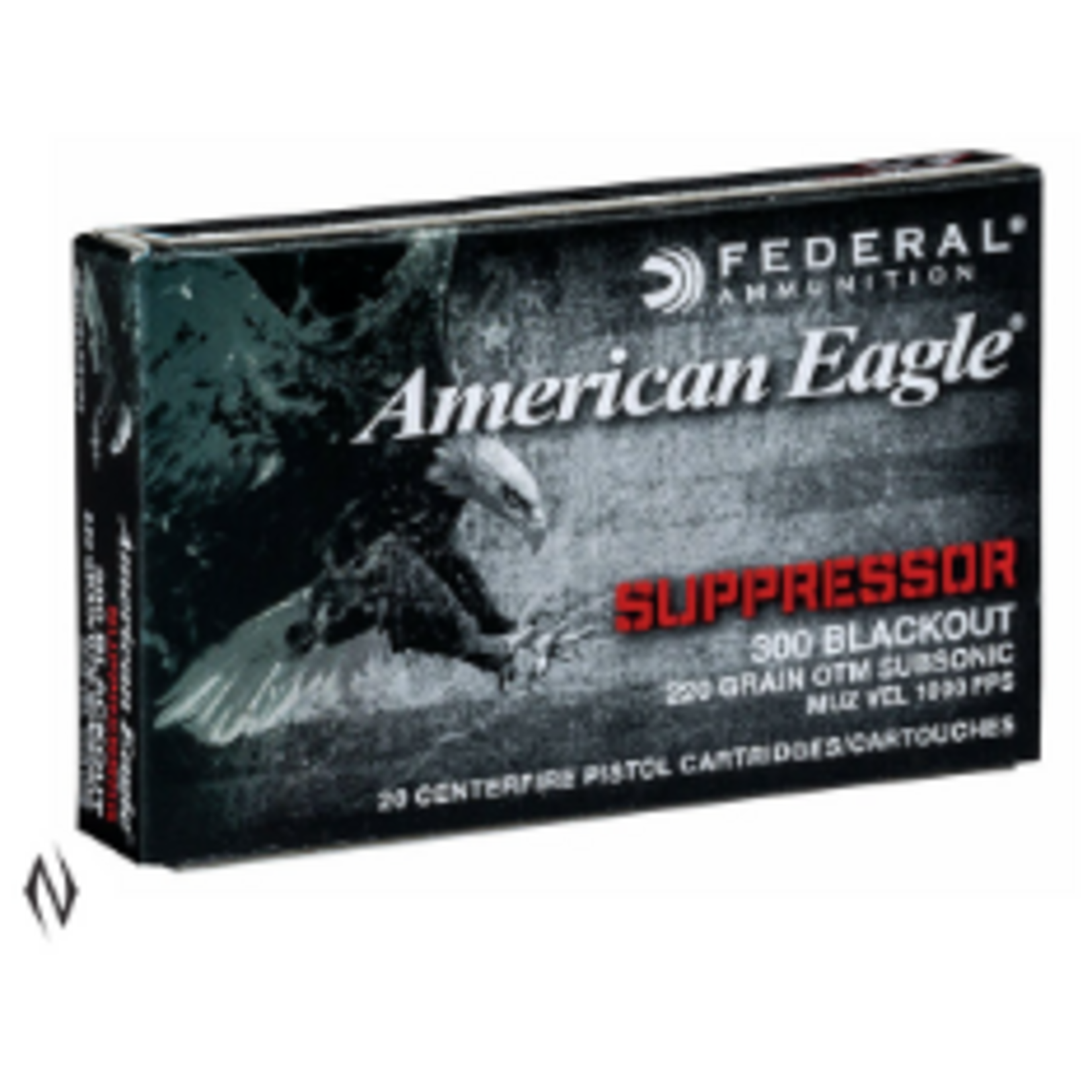 Federal Ammunition Federal 300AAC Blackout 220gr HPBT American Eagle - 20 Pack