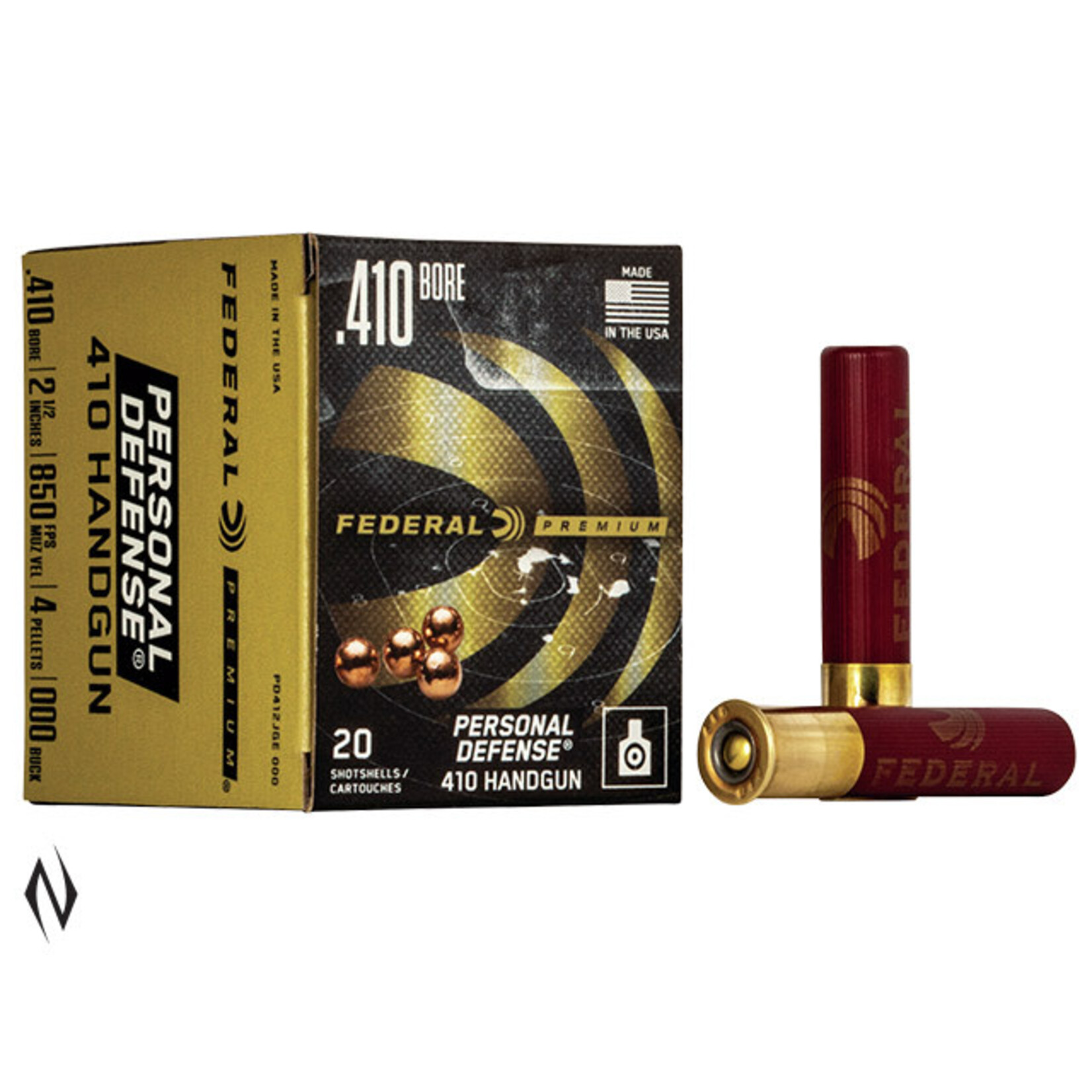 Federal Ammunition FEDERAL .410GA HANDGUN 3" 9 PELLET 4 BUCK