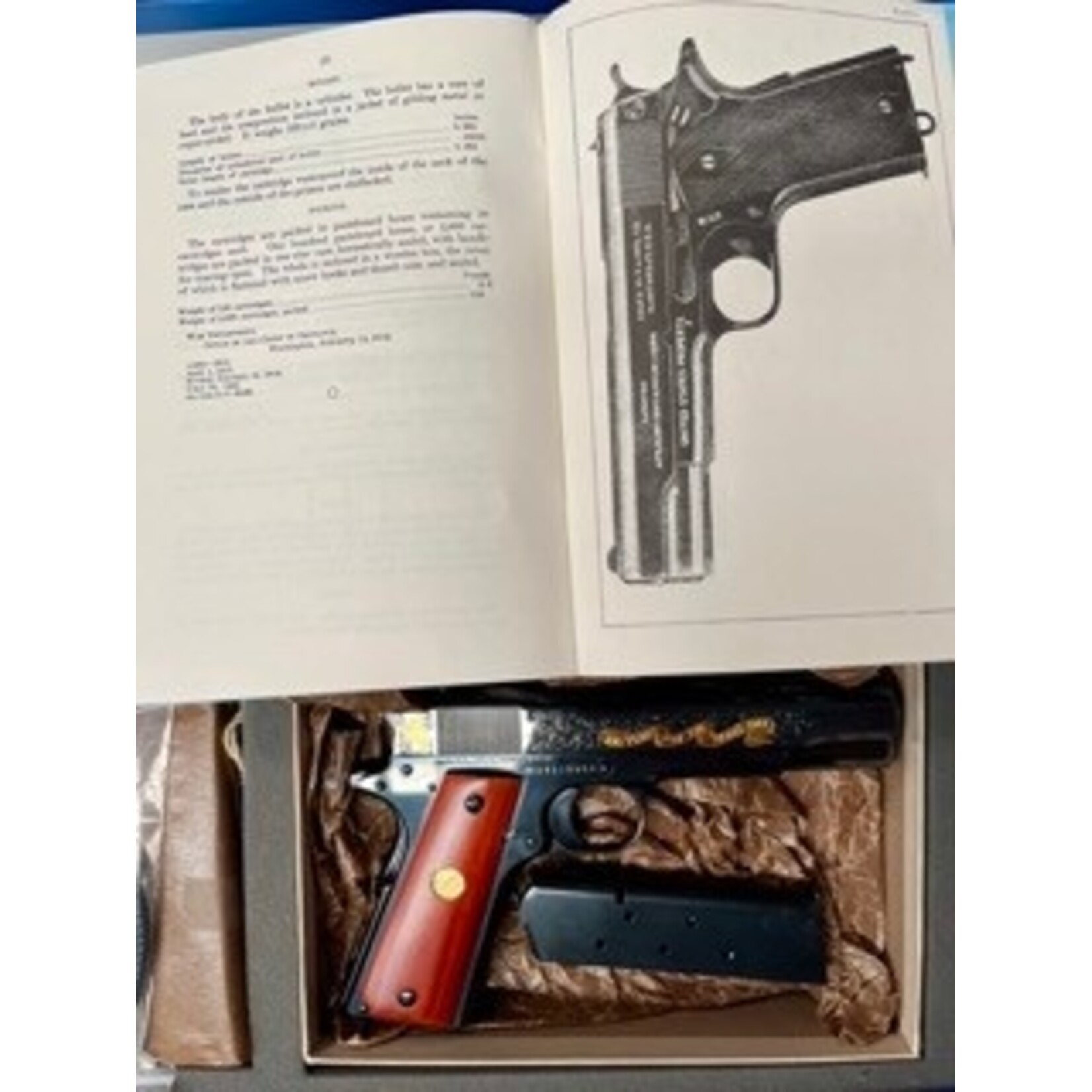 Pre Owned Assorted COLT 45 1911 COLLECTOR Colts Mfg Co 100th Anniversary Tier 2 - 1 of 750  #19110453