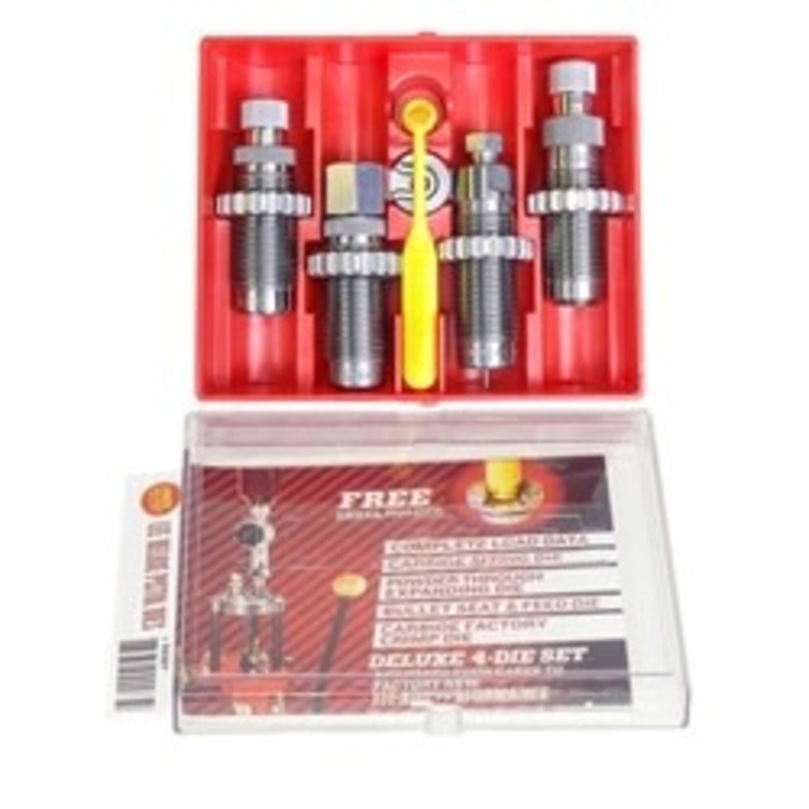 Lee Precision Reloading Lee Deluxe 4 Die Set - 38 Special/357 Magnum