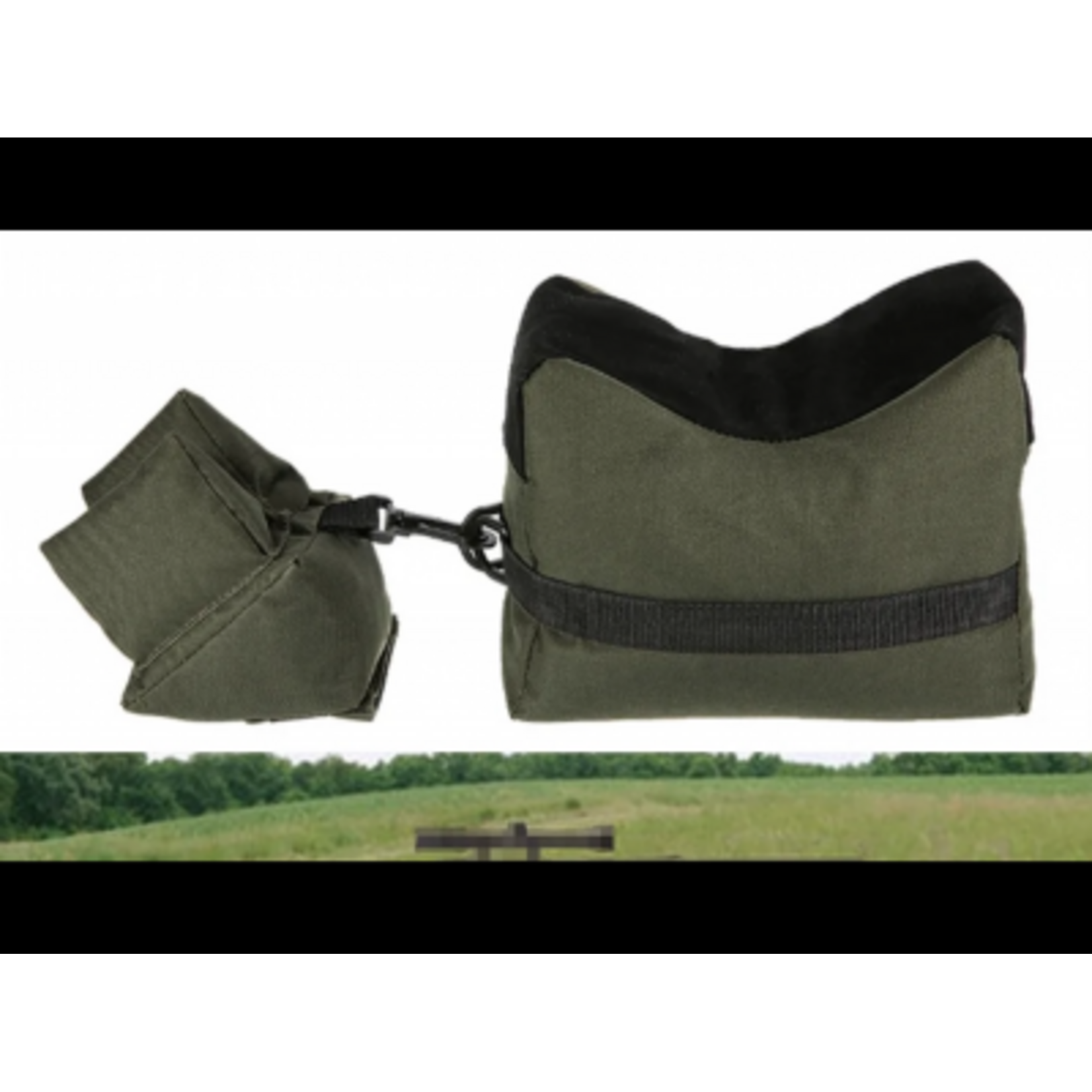 Taylor Guncare Taylor Guncare Shooting Bags Front & Rear (Un-filled)