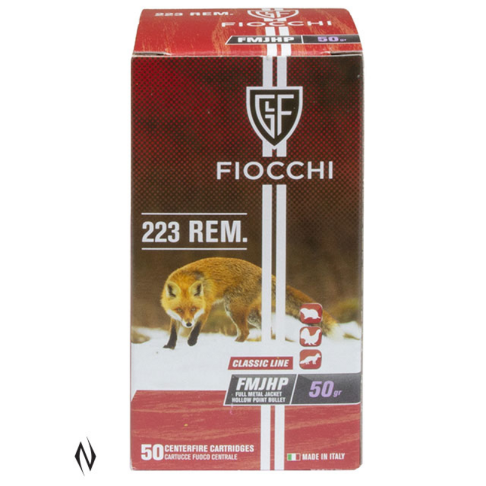 Fiocchi Fiocchi 223Rem 50gr FMJHP - 50 Pack