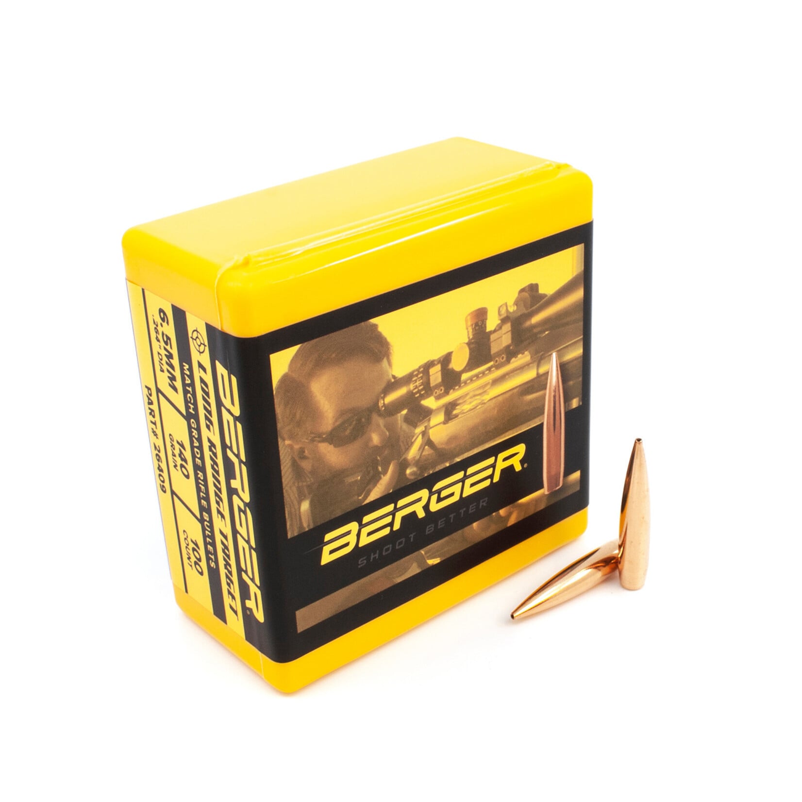 Berger Berger 6.5mm 140 gr Long Range BT Target (100 box)