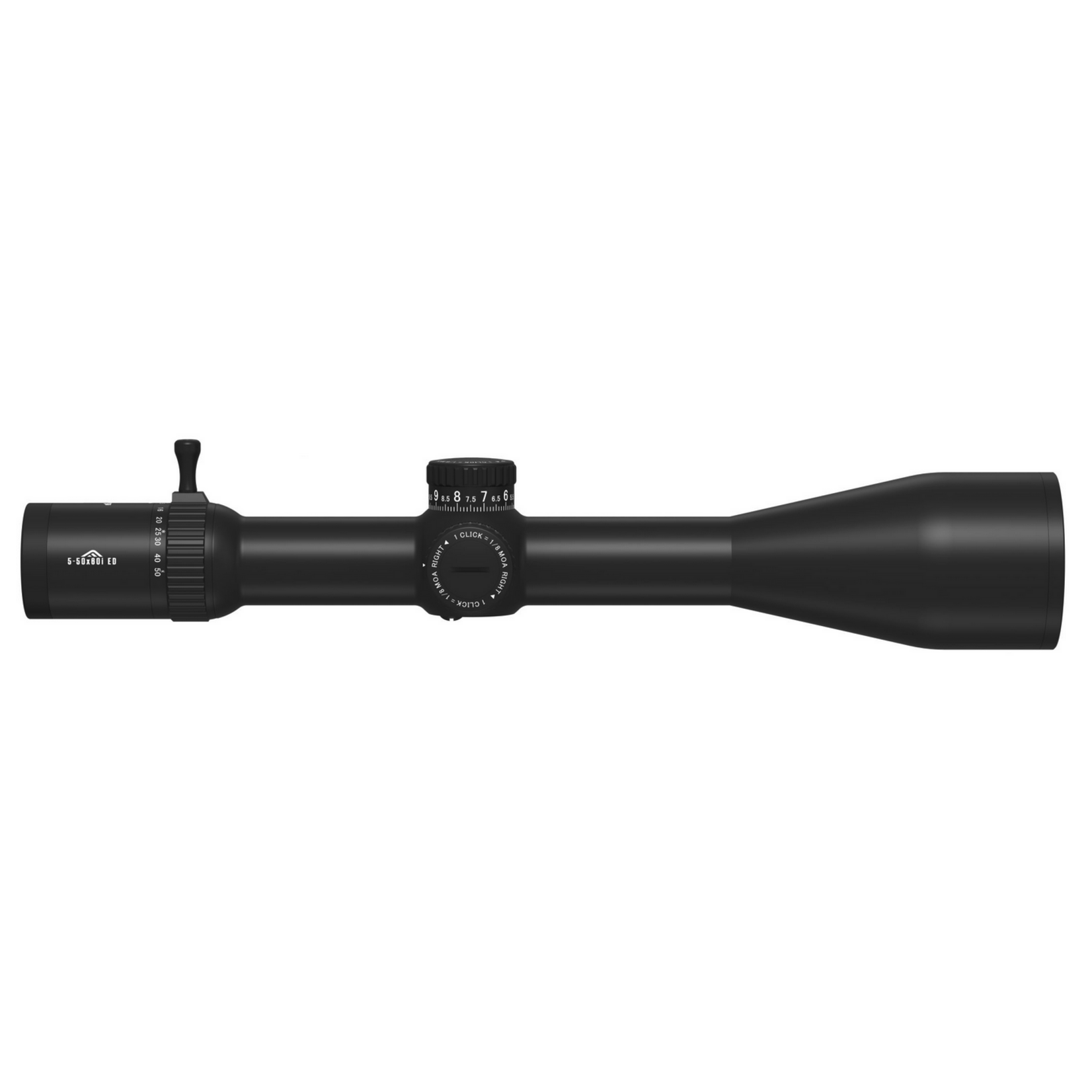 Falcon Optical Systems Falcon T50i 5-50x60 ED Glass ECD-i Reticle Second Focal Plane 10m-Infinity Focus 34mm Tube