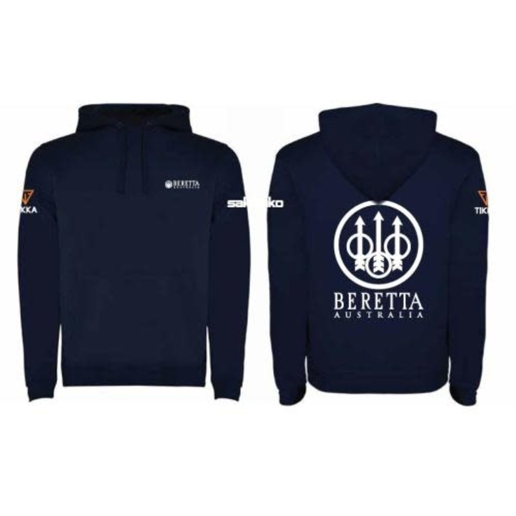Beretta Beretta Hoodie - CLassic Logo Hoodie - Grey