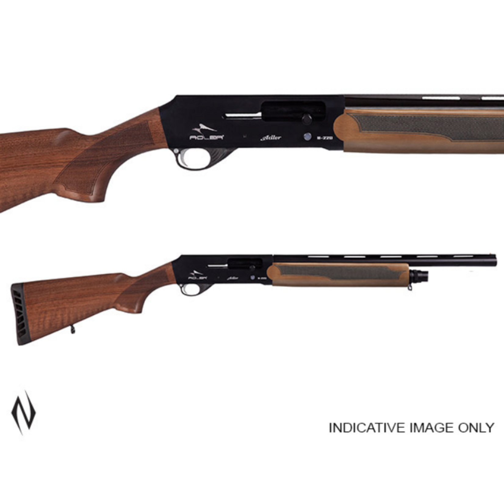 ADLER B220 12G 20" STRAIGHT PULL SHOTGUN 5 SHOT WALNUT (WA COMPLIANT)