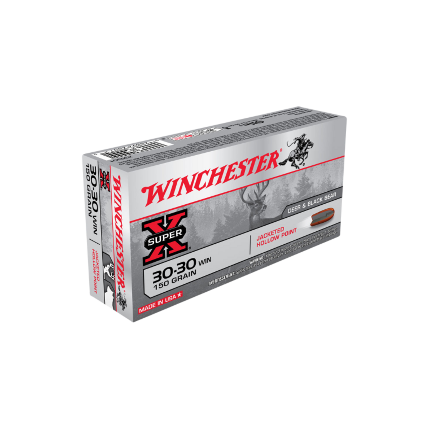 Winchester Winchester 30-30Win 150gr Hollow Point Super X 2390fps - 20 Pack