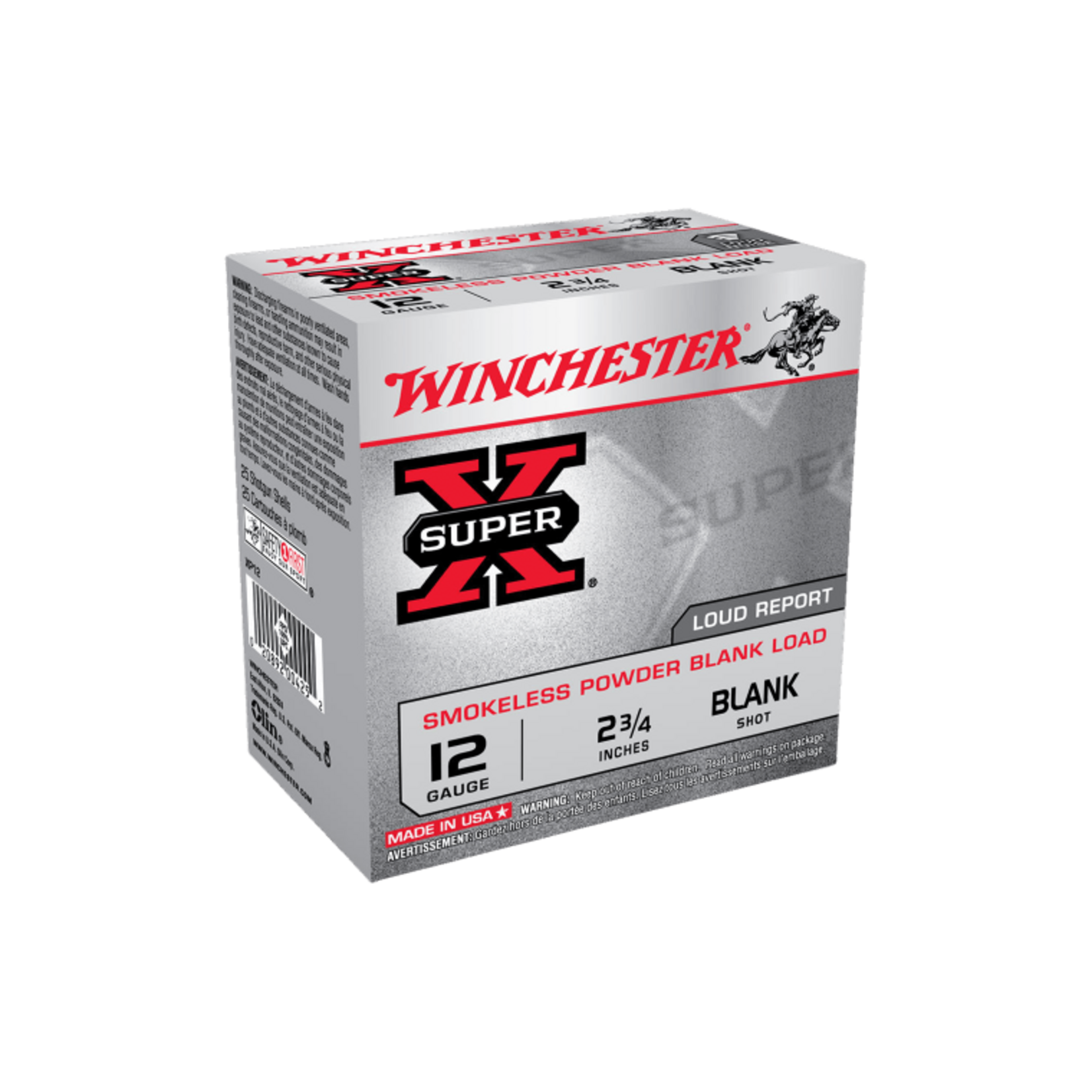 Winchester Winchester Super X Trial Popper 12G blank 2-3/4"