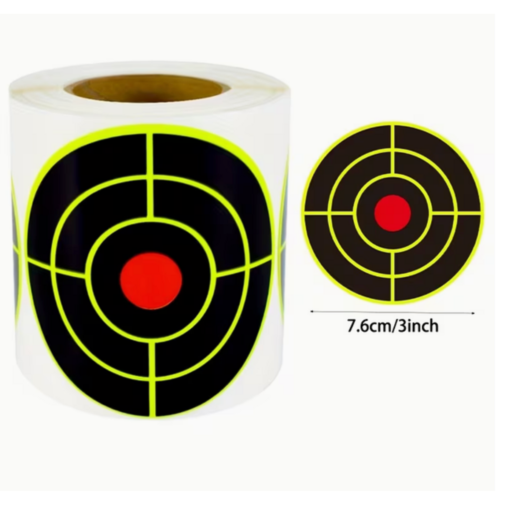 200pcs of 3-Inch Target Practice Splatter Stickers