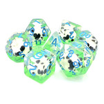 Old School Old School 7 Piece DnD RPG Dice Set: Animal Kingdom - Panda Party