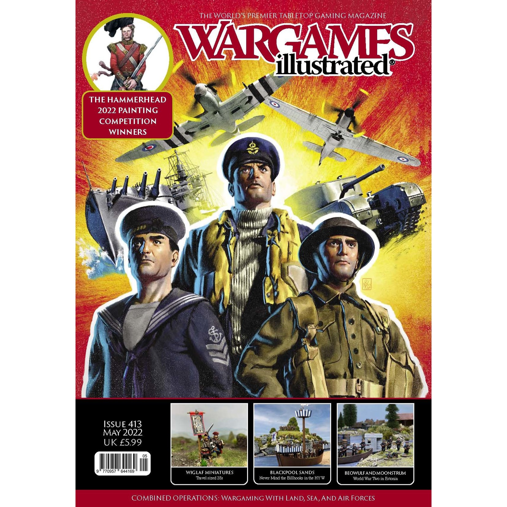 Warlord Games Wargames Illustrated Magazine #413 (May 2022)