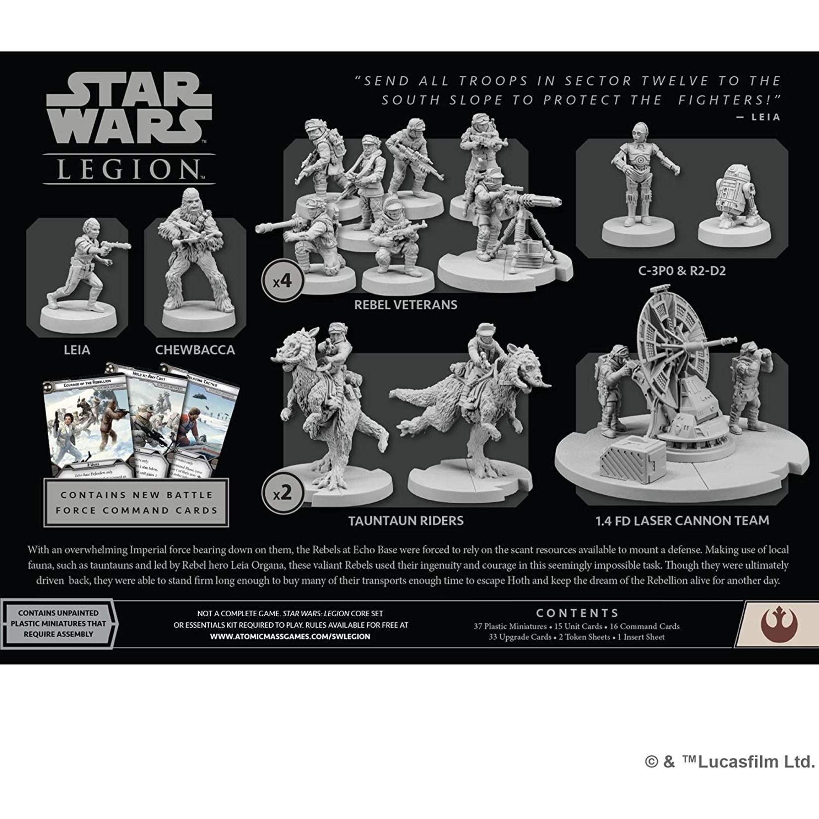 Atomic Mass Games Star Wars Legion: Echo Base Defenders