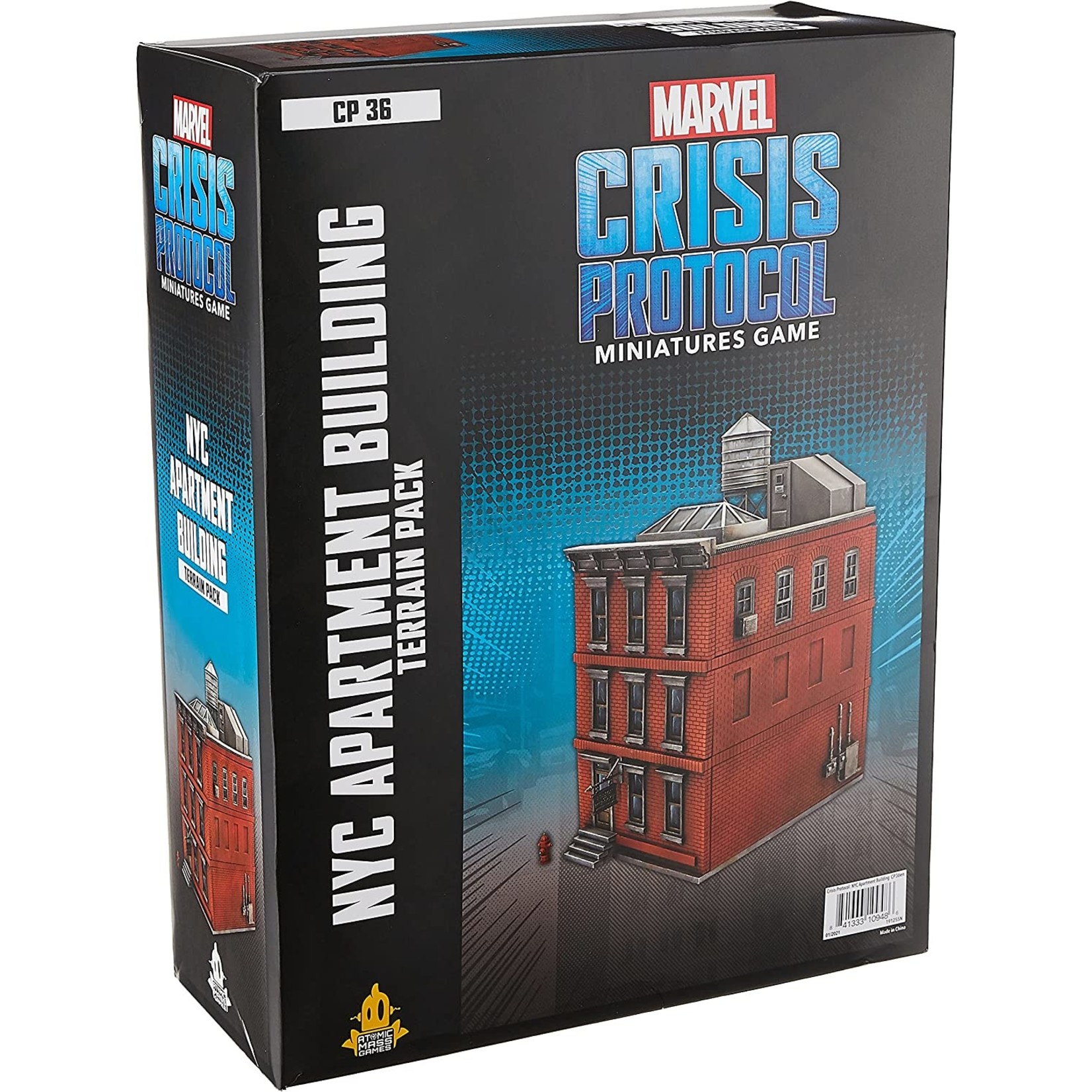 Atomic Mass Games Marvel: Crisis Protocol - NYC Apartment Building Terrain Pack