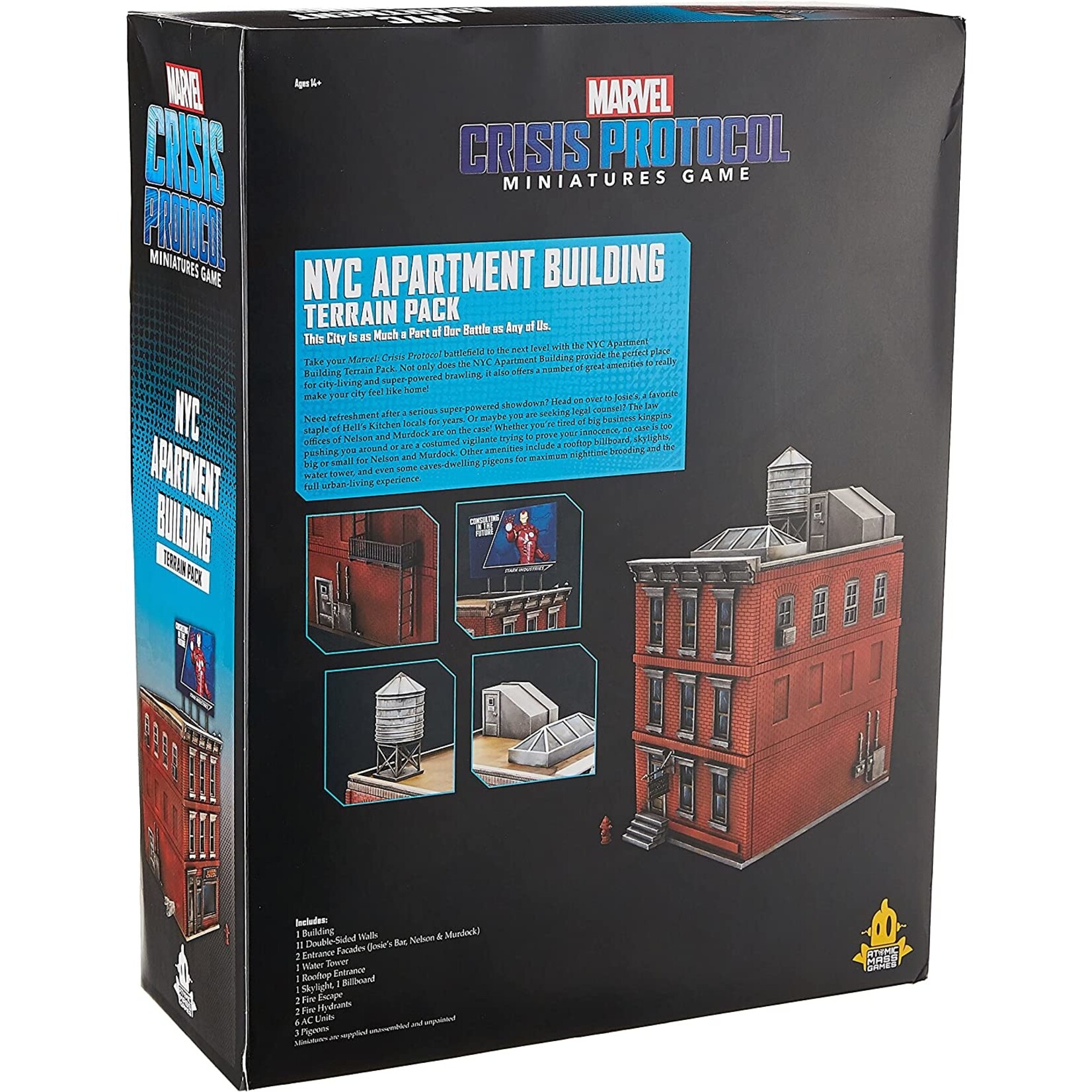 Atomic Mass Games Marvel: Crisis Protocol - NYC Apartment Building Terrain Pack