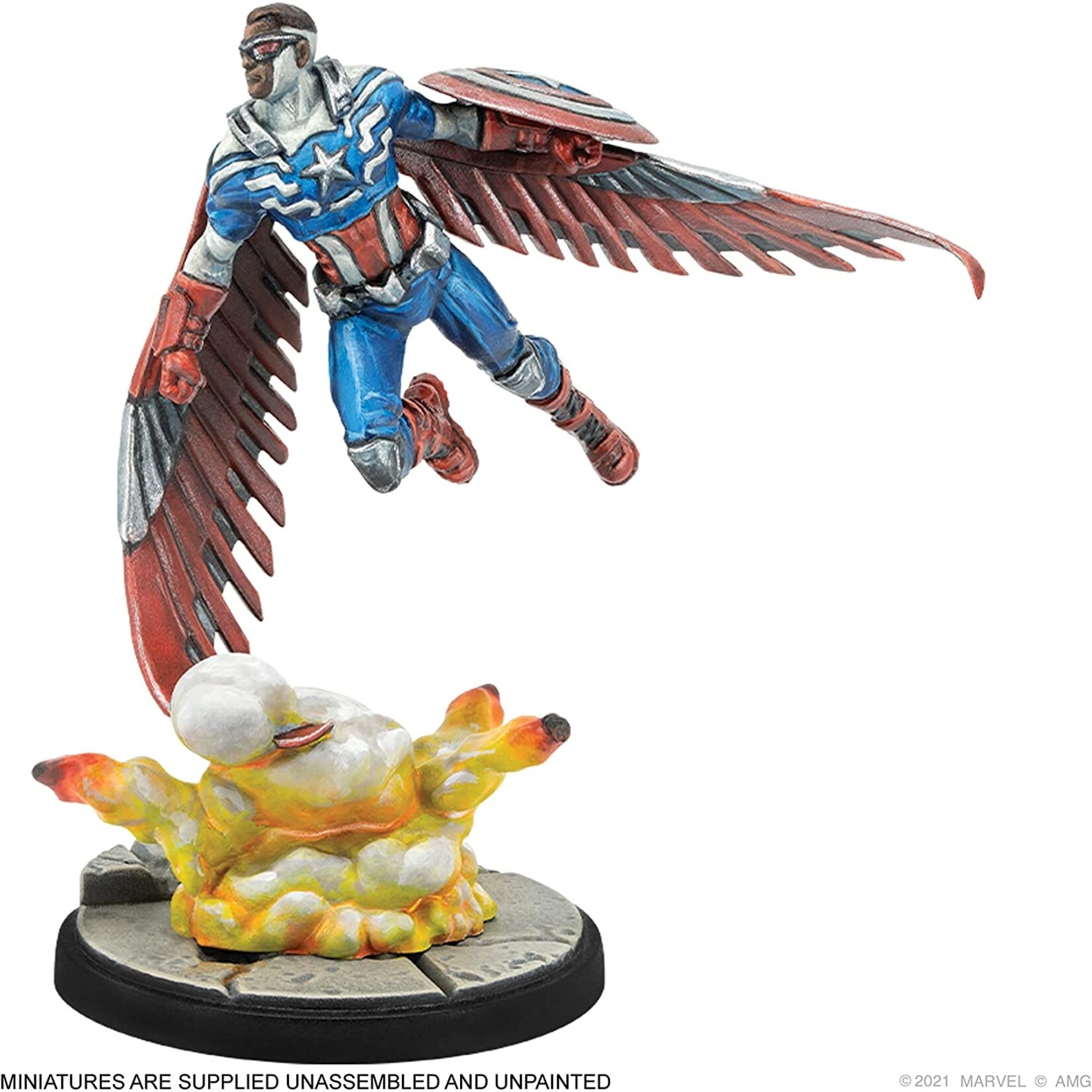 Atomic Mass Games Marvel: Crisis Protocol - Captain America & War Machine
