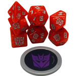 Renegade Game Studios Transformers RPG: Dice Set (8)