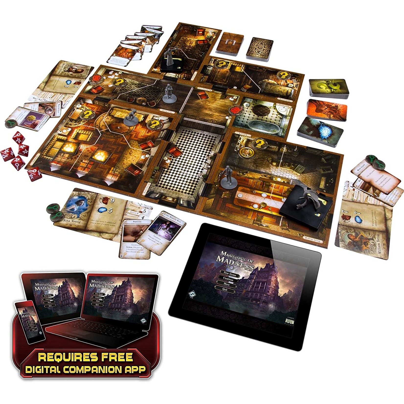 Fantasy Flight Games Mansions of Madness 2nd Edition