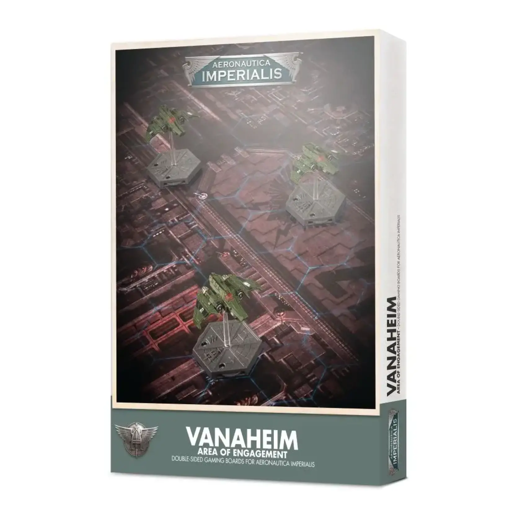 Games Workshop Aeronautica Imperialis :Vanaheim Area of Engagement; Double-Sided Gaming Boards