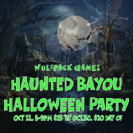 Dan Wulf Games Haunted Bayou Halloween Party 2025
