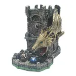 Old School Old School Dice: Dragon's Fury Dice Tower - Gold Dragon