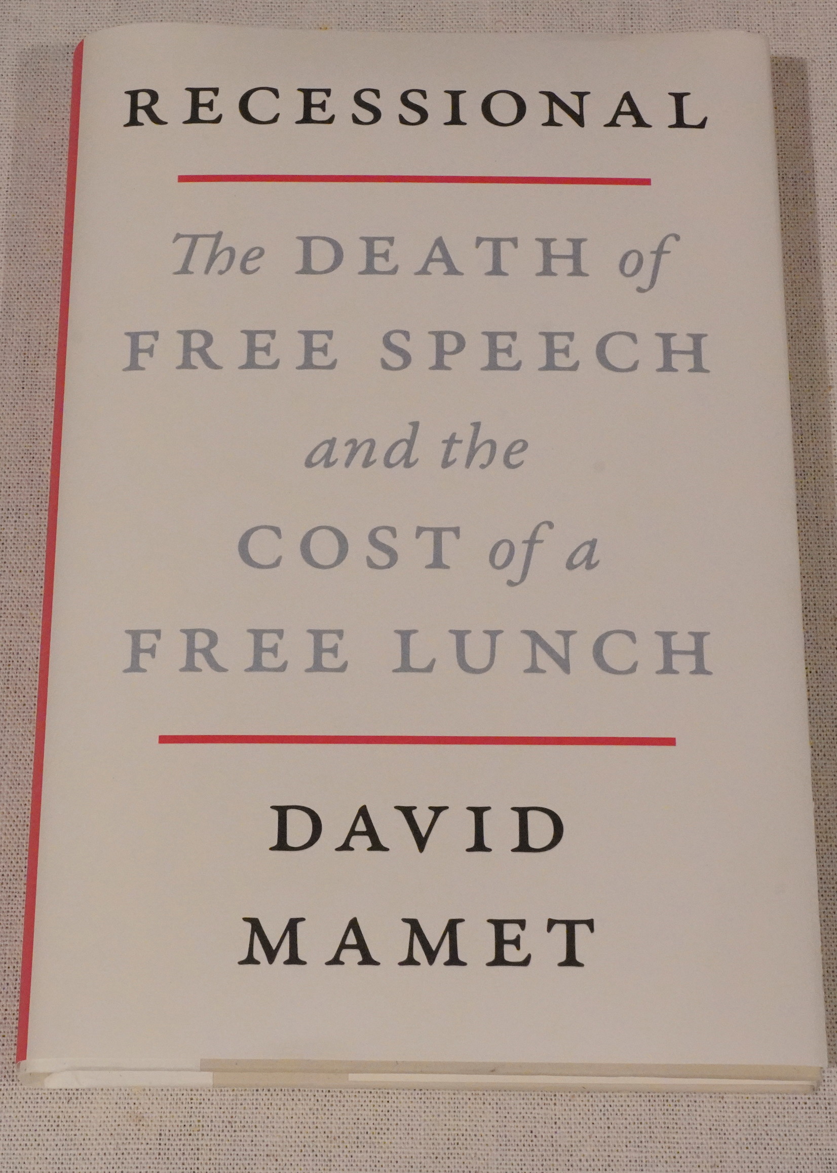 Broadside Books Recessional - The Death of Free Speech and the Cost of a Free Lunch