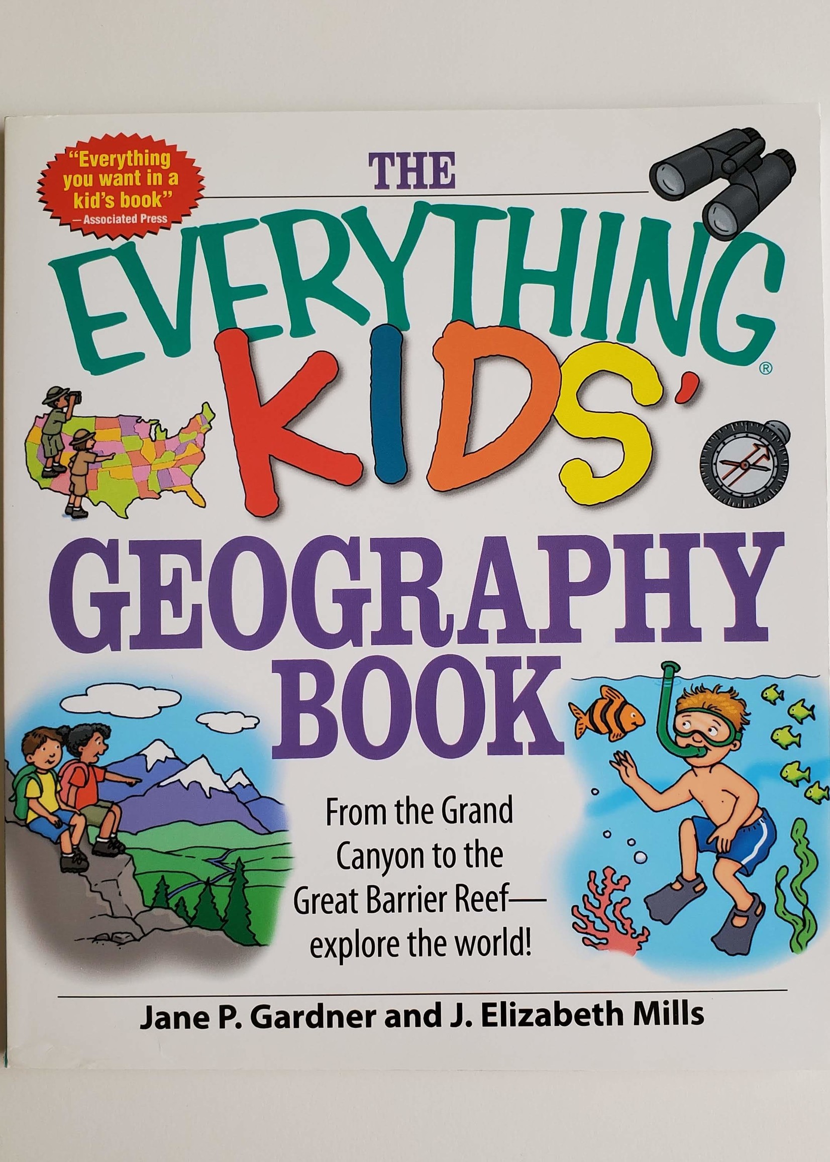 Adams Media The Everything Kids' Geography Book