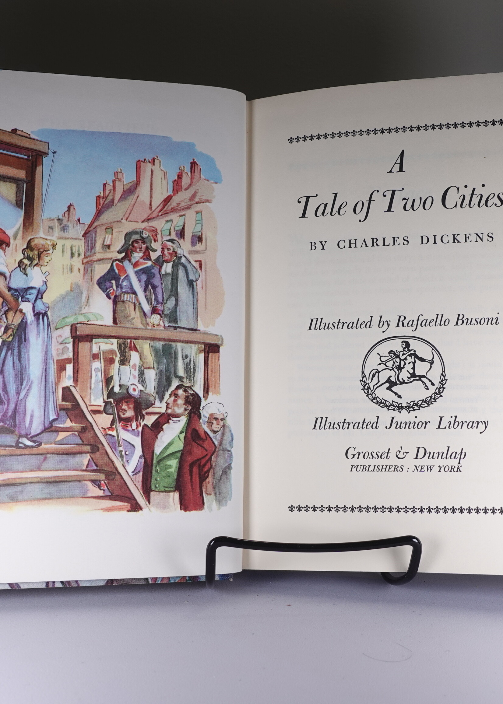 A Tale Of Two Cities (Illustrated Junior Library Edition) 1948