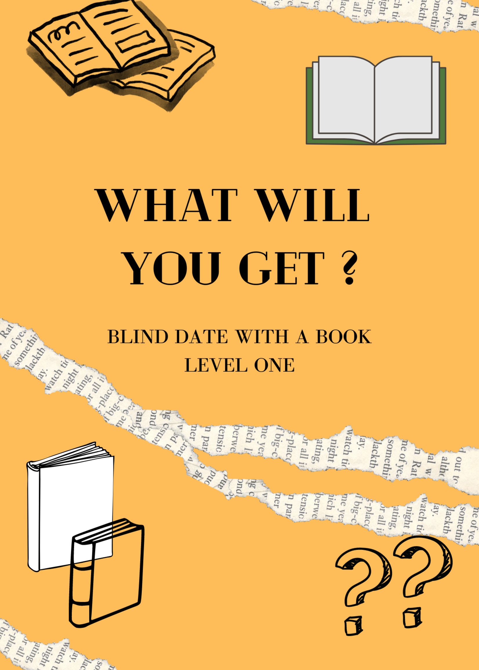 ONLINE BLIND DATE WITH A BOOK - LEVEL 1