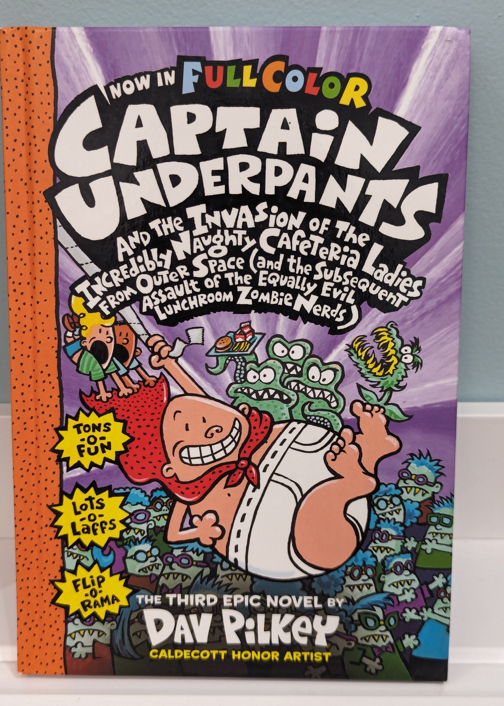 Captain Underpants and the Invasion of the Incredibly Naughty Cafeteria Ladies from Outer Space #3 (U)