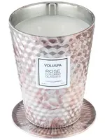 Rose Colored glasses 2 wick table tin candle