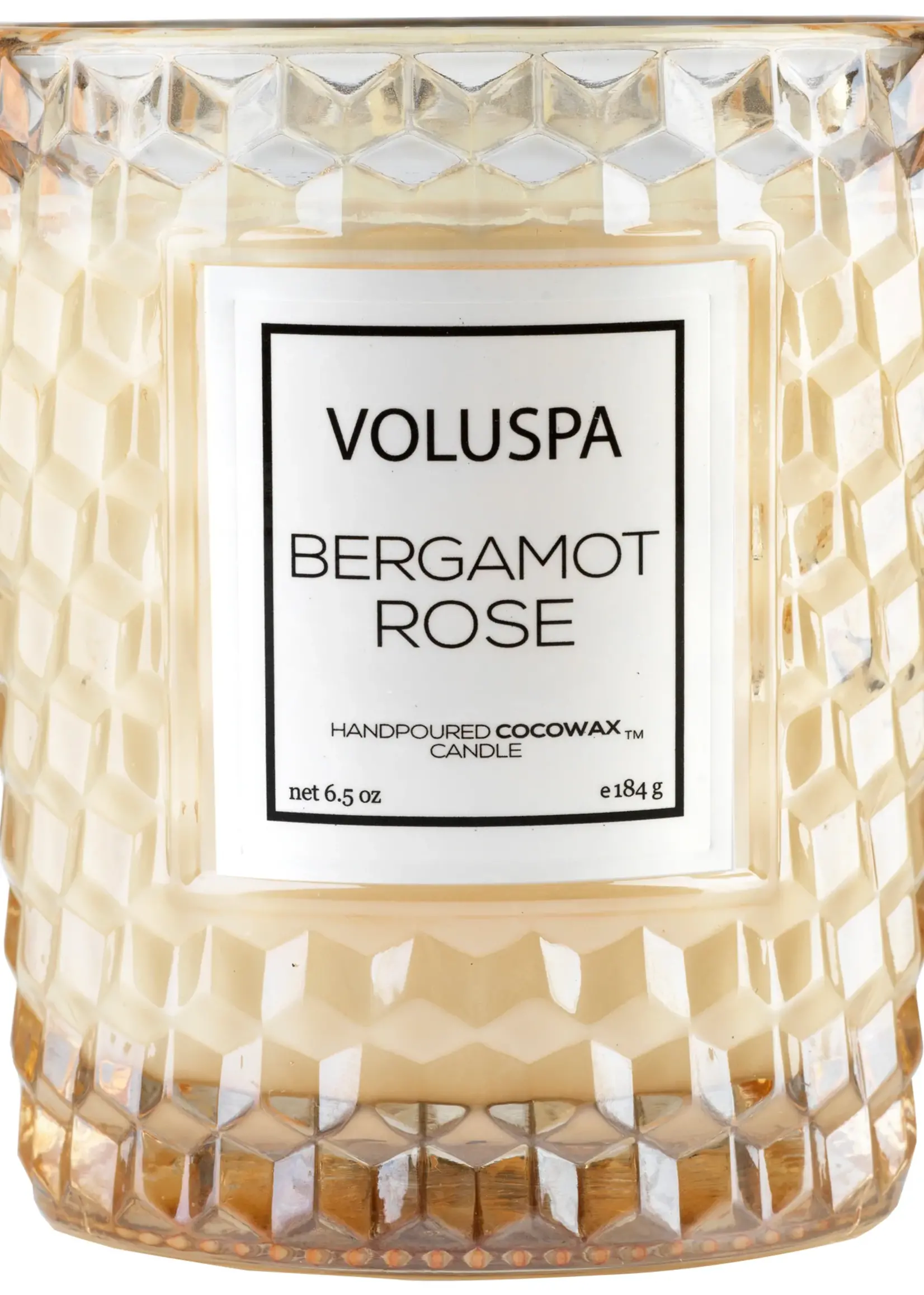 Bergamot rose classic candle