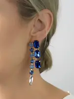 chasing waterfalls blue earrings