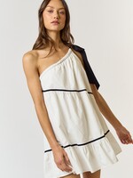 lake one shoulder dress