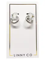 Ada silver earrings