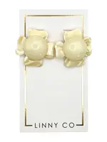 Amelia Champagne earrings