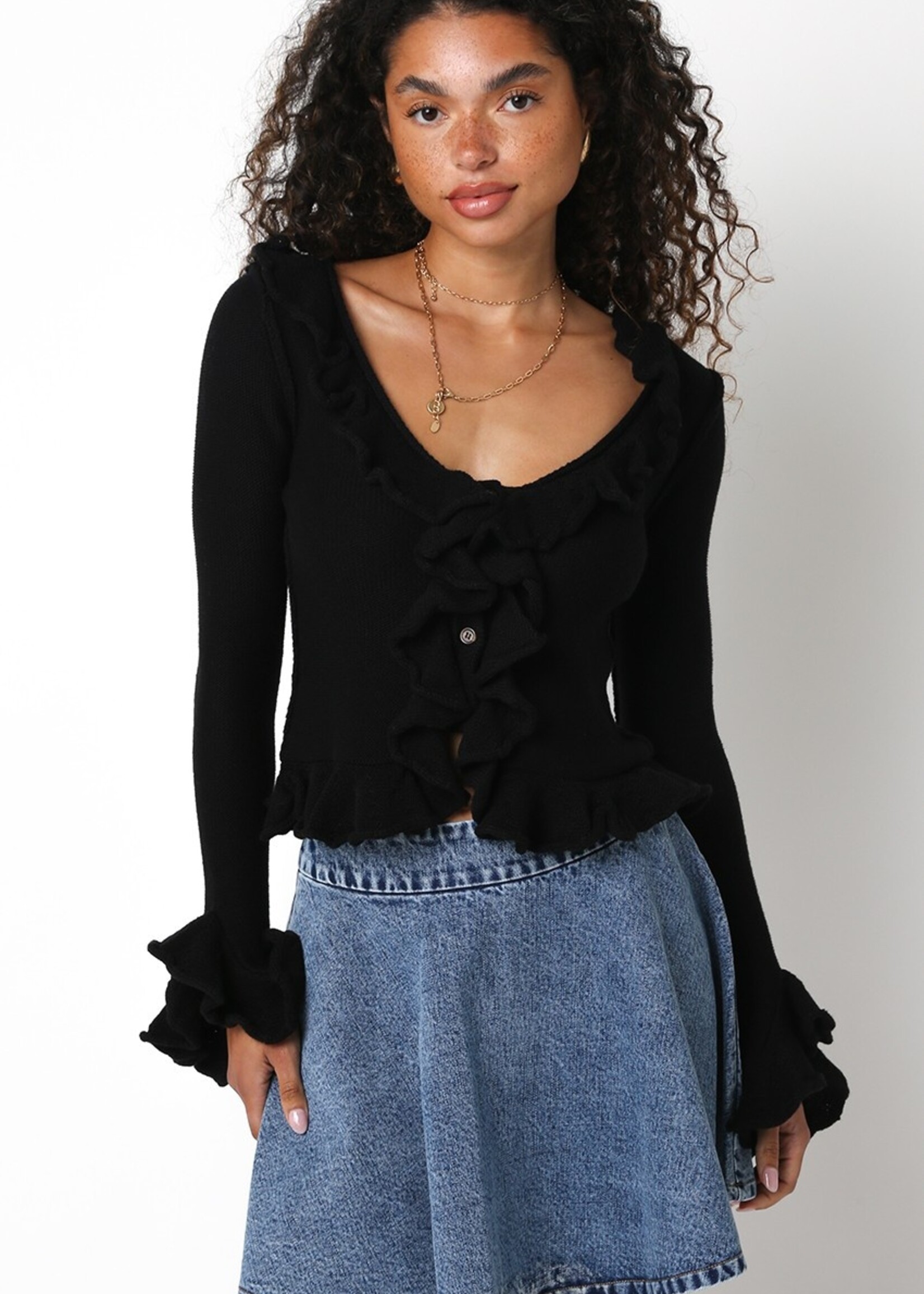 Odele black sweater