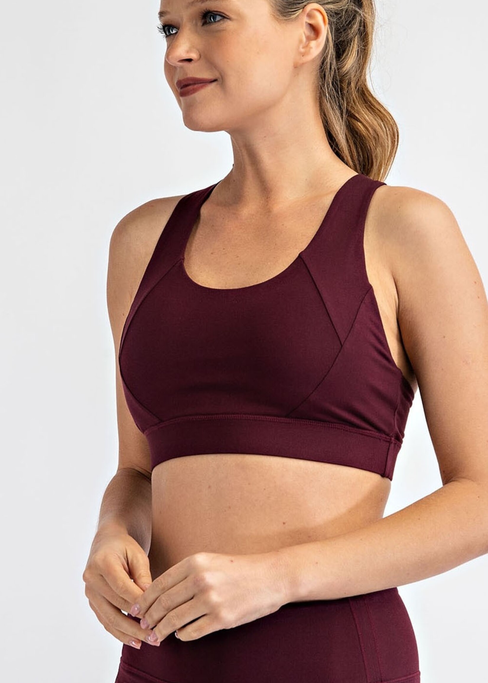 Criss Cross sports bra